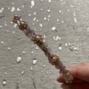 Beaded Metal Headband